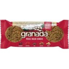 Печенье Venus Biskuvi San Granada цельнозерновое с овсяными хлопьями арахисом фундуком семенами чиа малиной клюквой 150 г