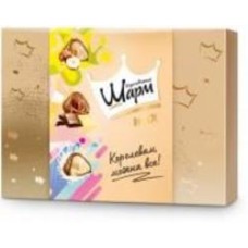 Конфеты АВК Королевский шарм микс (сливочный, ореховый, шоколадный крем) 276 г 276 г