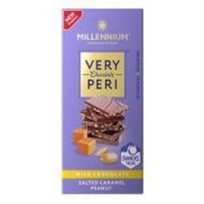 Шоколад Millennium молочный с арахисом и соленой карамелью Very Peri