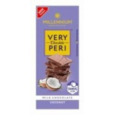 Шоколад Millennium молочный с кокосовой стружкой Very Peri