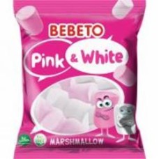 Маршмеллоу BEBETO белый и розовый 135 г