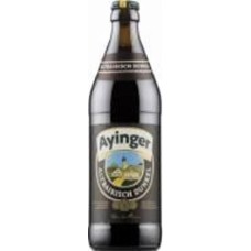 Пиво Ayinger Altbairisch Dunkel темное нефильтрованное 5% 0,5 л