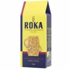 Печенье ROKACHEESECRISPIES с сыром чедер и луком 70 г