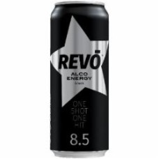 Слабоалкогольный напиток Revo Black 8,5% 0,5 л