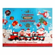 Новогодний набор КОНТІ кондитерский Рождественский календарь 240 г