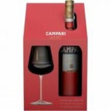 Аперитив Campari Набор Bitter 0.7л + бокал в коробке 0,7 л