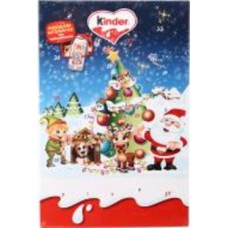 Шоколадный набор Kinder Mini Mix Новогодний адвент-календарь 150 г