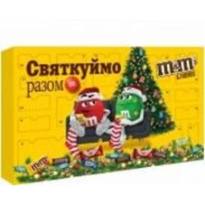 Набор M&M's Адвент-календарь Рождественский 463 г