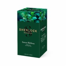 Чай зеленый Трипільське Сонце Sherlock Secrets Melissa 22 шт. 39,6 г