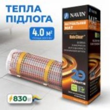 Нагревательный мат NAVIN HaloClear 190/830 4,0 м2