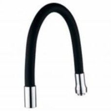 Излив для смесителя Aquatica для кухни силиконовый черный (XH-5239)