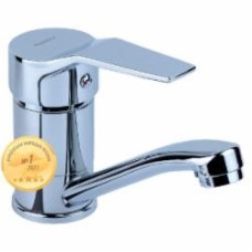 Смеситель Aquatica MJ Ø 40 для кухни гусак прямой 150мм на гайке (MJ-1B135C) Смеситель Aquatica MJ Ø 40 для кухни гусак прямой 150мм на гайке (MJ-1B135C)