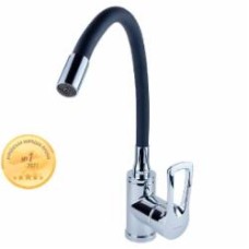 Смеситель Aquatica ML Ø 40 для кухни гусак силиконовая на гайке (ML-4B544C)