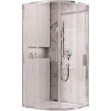 Душевая кабина Ravak BLSCP4-80 Полированный алюминий TRANSPARENT