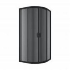 Душевая кабина Koller Pool RNP90BGR ROUND PRO Black matt 900x900x1950 мм