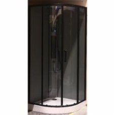 Душевой бокс EGO Pure Black Light 90x90 см K-6701
