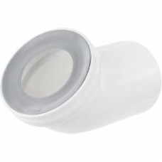 Колено для унитаза Alcaplast A90-45 ПП 45°