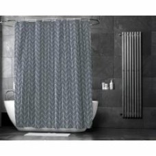 Шторка для ванны Woko GEO с кольцами 180х180 см WK7036A