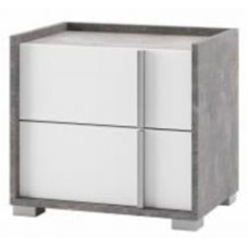 Тумба прикроватная Алекса серый