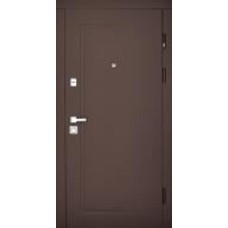 Дверь входная Abwehr MG3 (503+503) 096R(СФКрД)+(ДНлат) карамельное дерево / рустик авиньон блан 2050x960 мм правая