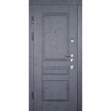Дверь входная Abwehr MG3 335 086Л (БТ + Б) моноблок Kale бетон антрацит / белый 2050х860 мм левая