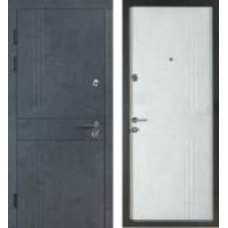Дверь входная Revolut Doors В-606 мод.250 бетон антрацит/оксид белый бетон антрацит / оксид 2050x850 мм левая