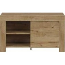 Тумба под ТВ BRW Holten 1д 925x530x370 мм лиственница сибиу белая (S493-REG1D/50-DWF)