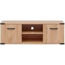 Тумба под ТВ BRW Lara 2д 1500x510x455 мм ясень белорусский (S463-RTV2D-JBE)