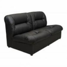 Диван офісний Richman Визит Двойной Рокки 100 черный 1650x870x850 мм