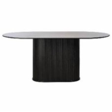 Стол обеденный Unique Furniture NOLA 1800x950x750 мм дуб черный/дуб черный