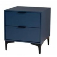 Тумба прикроватная Брил 2ш 500x540x450 мм синий/синий Тумба прикроватная Брил 2ш 500x540x450 мм синий/синий