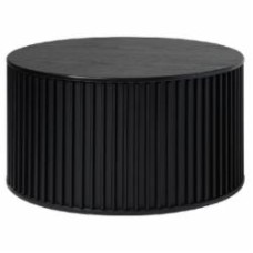 Стол журнальный Unique Furniture SIENA 850x850x450 мм черный/дуб черный (44540600 )