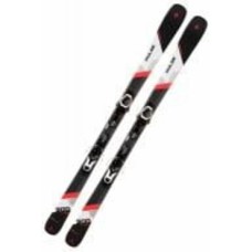 Лыжи горные с креплениями TECNOPRO Pulse 300/LT100 160 см черный с красным 270557 / 241292