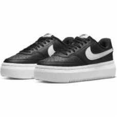 Кроссовки женские весенние Nike Court Vision Alta DM0113-002 р.40,5 черно-белые