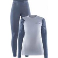 Комплект термобелья Craft CORE WARM BASELAYER SET W 1909708-362909 р.S голубой