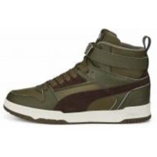 Ботинки Puma RBD GAME WTR DEEP OLIVE-DARK CHOCOLATE-P 38760401 р.42,5 зеленый