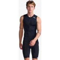 Майка 2XU Core Tri Tank MT6438a_BLK/WHT р.L черный Майка 2XU Core Tri Tank MT6438a_BLK/WHT р.L черный