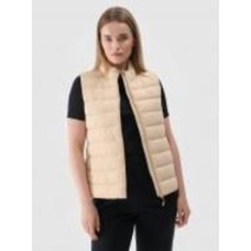 Жилет 4F VEST JACKET F139 4FWAW24TVJAF139-83S р.S бежевый