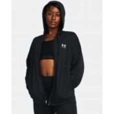 Джемпер Under Armour UA RIVAL TERRY OS FZ HOODED 1386043-001 р.S черный