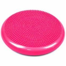 Подушка EasyFit балансировочная массажная 33 см розовая EF-1840