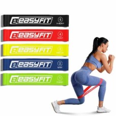 Резинка для фитнеса EasyFit 5 шт. (EF5RZ) разноцветный