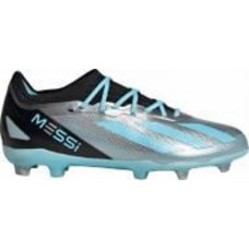 Бутсы Adidas X Crazyfast Messi 1 Firm Ground IE4080 р.30 серебряный