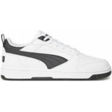 Кроссовки мужские демисезонные Puma REBOUND V6 LOW 39232802 р.43 бело-черные