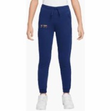Брюки Nike FC Barcelona 21/22 FLC Travel Junior DH8076-492 р. XL синий