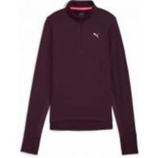 Джемпер Puma RUN FAVORITE 1/4 ZIP W 52317044 р.M бордовый