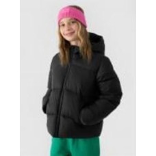Пуховик для девочек зимний 4F DOWN JACKET F450 4FJWAW24TDJAF450-20S р.152 черный