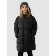 Пуховик для девочек зимний 4F DOWN JACKET F455 4FJWAW24TDJAF455-20S р.128 черный