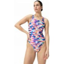Купальник Speedo ALOV DIGI LBK 1PC AF 8-00317317589 р.M разноцветный