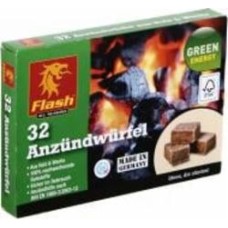 Подпалка для камина и печи Flash Brown 32 шт.