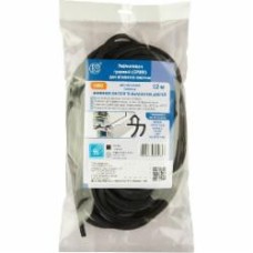 Уплотнитель фигурный резиновый Киевгума К002 (EPDM) 12 м черный